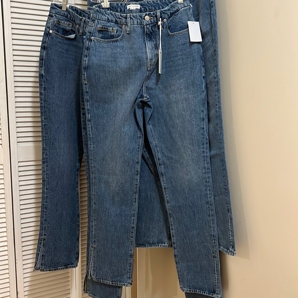 NWT Good American Good Boy Jeans, Size 8. - Picture 9 of 10